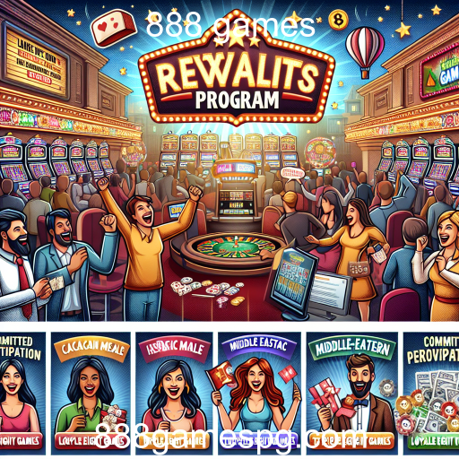 Descubra o Programa de Loyalty Rewards no 888 Games